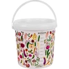 Cubo alimentario con tapa 10L - verduras - 5 