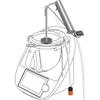 Destylator Aroma Plus na robota kuchennego - 6 destylator Browin, destylator na robota kuchennego, destylator z chłodnicą, destylacja z użyciem robota kuchennego, destylacja z robotem kuchennym, czysty destylat, zestaw destylacyjny, zestaw do destylacji, zestaw destylacyjny do rozbudowy, dodatkowe wykorzystanie robota kuchennego