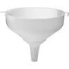 Embudo de plástico blanco de 25 cm de diámetro - 5 
