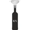Embudo de plástico blanco fi 10 cm - 2 