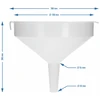 Embudo de plástico fi 35 cm - 5 