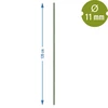 Estaca de acero recubierta de PE 1,2mx11mm (10 uds) - 3 