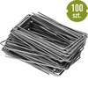 Estacas para tela agrícola tipo U 100 unidades. - 4 