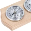 Estación met. retro - BHT - relojes plateados-natural - 3 