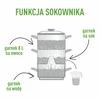 Extractor de jugo inoxidable 8 L - 5 