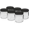 Frasco 212ml con tapa negra fi66/4 - 6uds.  - 1 