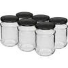 Frasco 250ml tapa negra fi66/4 - 6uds.  - 1 