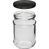 Frasco 250ml tapa negra fi66/4 - 6uds. - 3 