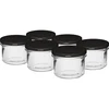 Frasco recto 235ml con tapa negra fi82 - 6uds.  - 1 