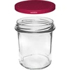Frasco simple 350ml con tapa burdeos fi82 - 6 unidades - 3 