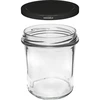 Frasco simple 350ml con tapa negra fi82 - 6uds. - 3 