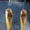 Ganchos para ahumar pescado - triples, 5 piezas - 5 