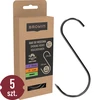 Ganchos para ahumar - S, afilados, 4mm x 150mm 5 uds. - 7 