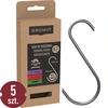 Ganchos para ahumar - S, cortados 45° 5mm x 150mm 5 uds. - 6 