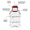 Garrafa para vino ligera, irrompible, con asa, 15L - 4 