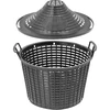 Globo para vino 10L en cesta de plástico - 5 