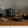 Gres - olla de 800ml para manteca con tapa - 3 