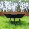 Hogar de jardín ø 80 cm - estilo loft - 8 