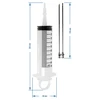 Inyector 100 ml + 2 agujas - 10 