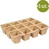 Macetas de papel 4,5x5x4,5 cm, 5 uds. - 3 