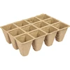 Macetas de papel 4x4x4,5 cm, 5 uds. - 3 