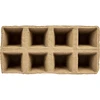 Macetas de papel 6x6x6 cm, 5 uds. - 2 