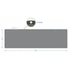 Malla de sombreado (80%, 140 g/m2) 1,5 x 5 m, grafito - 7 