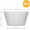 Molde quesero para ricotta Ø 12 x 6,5 cm para 500 g - 4 