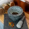 Mortero de cocina de granito - 13cm - 12 