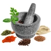 Mortero de cocina de granito - 13cm - 4 