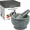 Mortero de cocina de granito - 13cm - 7 
