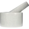 Mortero de cocina de mármol blanco - 10 cm - 3 