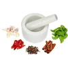 Mortero de cocina de mármol blanco - 10 cm - 7 