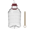 Nietłukący balon 25 L z uchwytem i kranikiem - 3 balon nietłukący, balon PET, balon lekki, balon na wino, balon z kranem, balon z kranikiem, balon winiarski, balon z kranikiem spustowym, plastikowy balon, balon do fermentacji