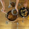 Olla de hierro fundido con sartén, 5 l - 17 