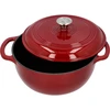 Olla de hierro fundido esmaltada - burdeos, 5,8L - 2 