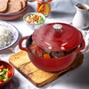 Olla de hierro fundido esmaltada - burdeos, 5,8L - 7 
