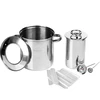 Pack con camisa de agua - prensa para fiambre 1,5 kg + olla - 2 
