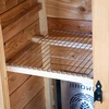 Parrilla de acero inoxidable para ahumador de madera/contrachapado dragON 330339, 330341, 330340, 330360 - 5 