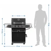 Parrilla de gas dragON BBQ G101, 11,7 kW - 10 