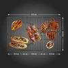 Parrilla de gas dragON BBQ G201, 18,8 kW - 9 