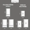 Película para selladora al vacío - manga 25x600 - 14 