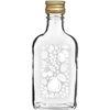 Petaca de 200 ml con tapón de rosca y estampado «Frutas», modelo 2 ['botella 0', '2 L', ' botella para alcohol', ' botella con diseño impreso', ' licor casero', ' botella tipo petaca', ' petaca para licor de frutas', ' botella para licor de frutas', ' embotellado de licores', ' petaca con tapón dorado', ' botellas decorativas para alcohol', ' botellas con estilo para bodas', ' pequeñas botellas decorativas', ' botella decorativa con tapón de rosca', ' botella de 200 ml', ' botella premium']