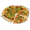 Piedra para pizza con asa y cuchillo, Ø 33 cm - 5 