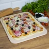 Piedra para pizza Rectangular - 38 x 30,5 cm - 7 