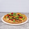 Piedra para pizza redonda, hecha de cordierita, diámetro 33 cm - 18 