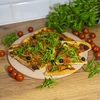 Piedra para pizza redonda, hecha de cordierita, diámetro 33 cm - 12 