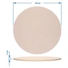 Piedra para pizza redonda, hecha de cordierita, diámetro 33 cm - 7 