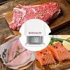 Pincho para carnes con protección - 8 