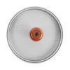 Prensa para hamburguesas - de aluminio, diámetro 12cm - 5 